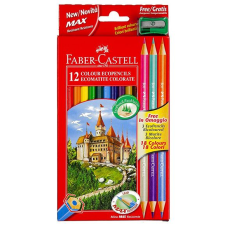 Faber-Castell 12+3 darabos színes ceruza készlet (110312) (F110312) ceruza