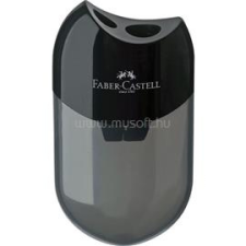 Faber-Castell 183500 műanyag dupla tartályos fekete hegyező (FABER-CASTELL_P0013-0404) hegyező