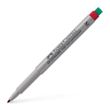 Faber-Castell Alkoholos marker, OHP, 1 mm, FABER-CASTELL "Multimark 1526", piros filctoll, marker