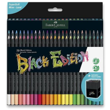 Faber-Castell Black Edition, 50 színben színes ceruza