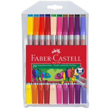 Faber-Castell : Filctoll készlet 20db-os kétvégű filctoll, marker