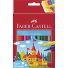 Faber-Castell Filctoll készlet, FABER-CASTELL, 12 különböző szín"Castle"