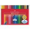 Faber-Castell Filctoll készlet, háromszögletű, FABER-CASTELL Grip , 20 különböző szín