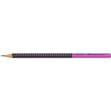 Faber-Castell Grafitceruza, HB, háromszögletű, FABER-CASTELL "Grip 2001", fekete,rózsaszín ceruza