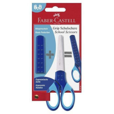 Faber-Castell Grip iskolai olló, kék - Faber-Castell olló