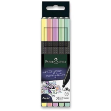 Faber-Castell Grip Pastel, 5 színű filctoll, marker