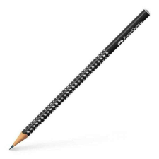  Faber Castell Grip Sparkle grafitceruza - gyöngyházfényű fekete ceruza