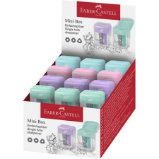 Faber-Castell Hegyező egylyukú tartályos display pasztell színek hegyező