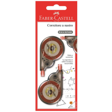 Faber-Castell : Hibajavító roller 4,2mm x 8m 2db-os szett hibajavító