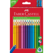 Faber-Castell Jumbo ceruzák, 30 különböző színben (8991761345030) ceruza