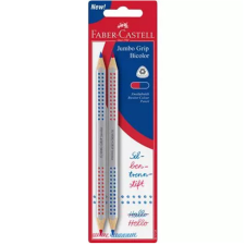 Faber-Castell : Jumbo Grip kék-piros kétszínű ceruza 2db-os szett színes ceruza
