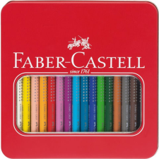 Faber-Castell : Jumbo Grip színesceruza készlet fémdobozban 16db-os színes ceruza