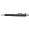 Faber-Castell Poly Ball nyomógombos Fekete golyóstoll - M / Kék