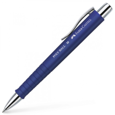 Faber-Castell Poly Ball nyomógombos golyóstoll - 0.5mm / Kék (241151) toll