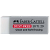 Faber-Castell Radír FABER-CASTELL 187120 papírtokos forgács mentes 62x22x13mm fehér