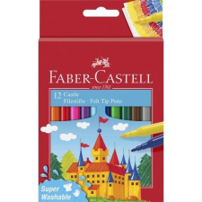 Faber-Castell Rostirón Faber-Castell 12 db-os klt. kastélyos filctoll, marker