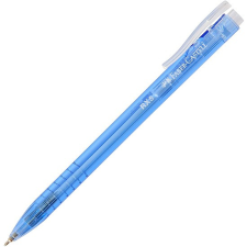 Faber-Castell RX-5 golyóstoll átlátszó, műanyag, nyomógombos 0,7mm kék írásszín toll