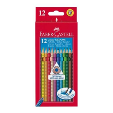 Faber-Castell Színes ceruza Faber-Castell Grip 2001 12 db-os klt. színes ceruza