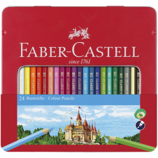 Faber-Castell : Színes ceruza szett 24 db-os készlet fémdobozban színes ceruza