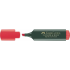 Faber-Castell Szövegkiemelő, 1-5 mm, FABER-CASTELL, "Textliner 48", piros