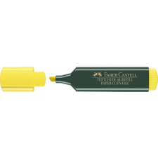 Faber-Castell Szövegkiemelő, 1-5 mm, FABER-CASTELL, "Textliner 48", sárga filctoll, marker