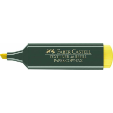 Faber-Castell Szövegkiemelő, 1-5 mm, FABER-CASTELL, "Textliner 48", sárga filctoll, marker