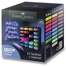 Faber-Castell Textliner 46, 24 szín (254602) filctoll, marker