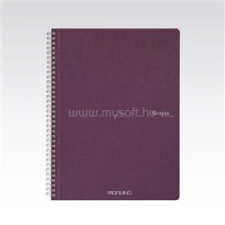 FABRIANO Ecoqua A4 70lapos lila kockás spirálfüzet (FABRIANO_19290112) füzet