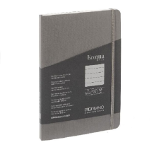 FABRIANO Ecoqua Plus 80 lapos A5 vonalas notesz - Szürke (19621001) füzet