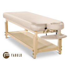 FABULO Spa Lux V1 Set favázas fix masszázságy Szín: krém szépségápolási bútor