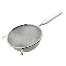 Fackelmann szűrő 42333, 14 cm, Rozsdamentes acél, Akasztókampó, Ezüst konyhai eszköz