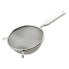 Fackelmann szűrő 42335, 18 cm, Rozsdamentes acél, Akasztókampó, Ezüst konyhai eszköz