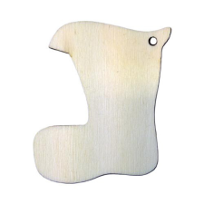  Fafigura, 5 db/csomag - csízma 111 dekorációs kellék