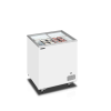  Fagylaltbemutató fagyasztó, TEFCOLD, IC201SC, 165 liter, fehér