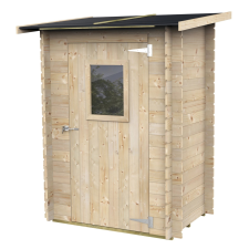 Faház Bh19 Argenta egyhajlásszögű tetővel 146 cm x 98 cm PSF pefc kerti tárolás
