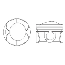 FAI AutoParts dugattyú PK26-050 autóalkatrész