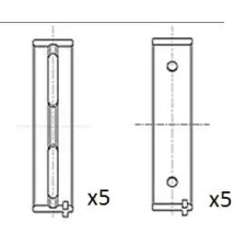 FAI AutoParts főtengelycsapágy BM1050-STD autóalkatrész