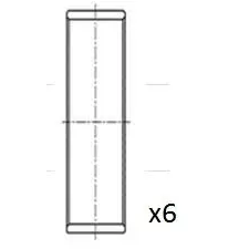 FAI AutoParts hajtókar csapágy BB2018-050 autóalkatrész