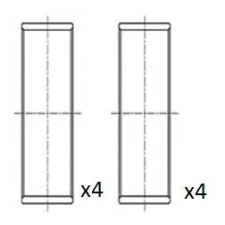 FAI AutoParts hajtókar csapágy BB2040-STD autóalkatrész
