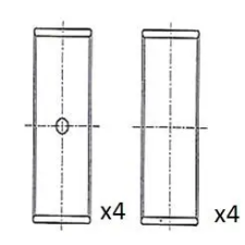 FAI AutoParts hajtókar csapágy BB2041-STD autóalkatrész