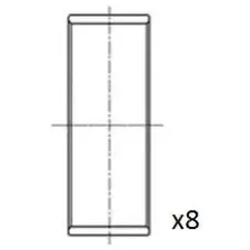 FAI AutoParts hajtókar csapágy BB2056-025 autóalkatrész