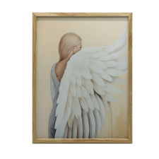 FAKERETES FALI PLAKÁT ANGYAL INKARNÁCIÓ 30X40 CM grafika, keretezett kép