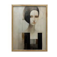 FAKERETES FALI PLAKÁT SZÜRREÁLIS SZÉPSÉG 30x40 CM grafika, keretezett kép
