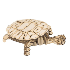 Fakopáncs 3D modell - Teknős puzzle, kirakós