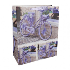 Fakopáncs Ajándéktasak - közepes (lila bicikli) ajándéktasak