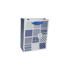 Fakopáncs Ajándéktasak - mini (kék-fehér, just for you) party kellék