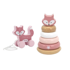 Fakopáncs Húzogatós róka és montesszori készlet fajáték