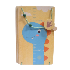 Fakopáncs Mérőléc - kék dinó fajáték