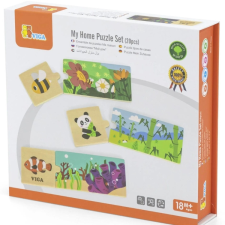 Fakopáncs Otthonom puzzle - állatos fajáték