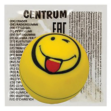 Fakopáncs Radír (sárga smile) radír